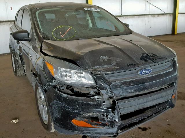 1FMCU0F72FUA82252 - 2015 FORD ESCAPE S BLACK photo 1