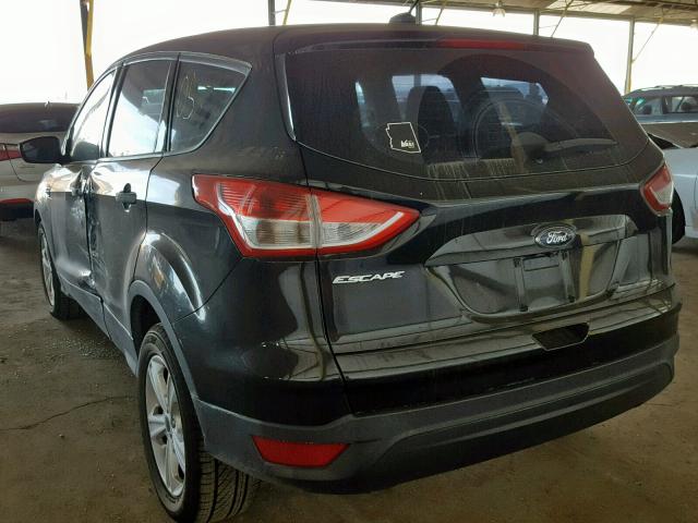 1FMCU0F72FUA82252 - 2015 FORD ESCAPE S BLACK photo 3