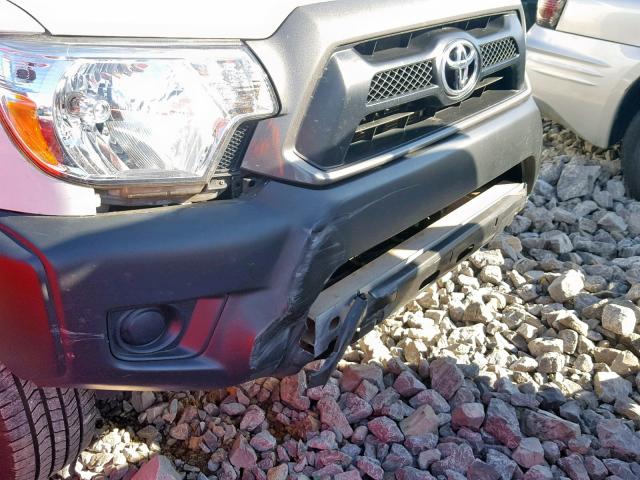 5TFTX4GN4FX044908 - 2015 TOYOTA TACOMA PRE WHITE photo 9