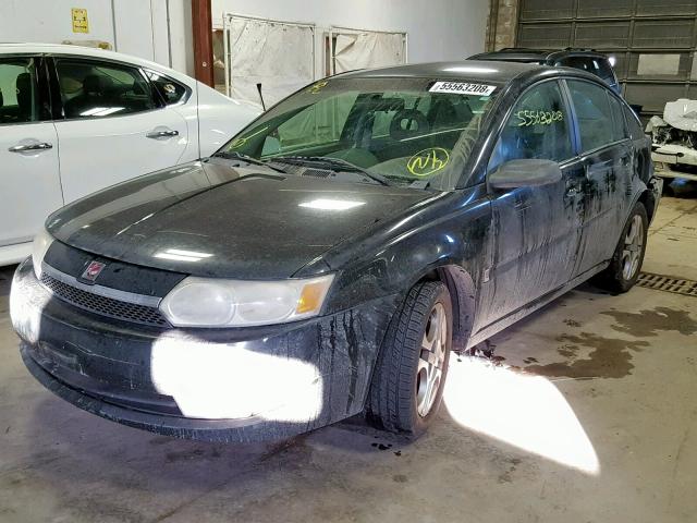 1G8AL52F73Z182140 - 2003 SATURN ION LEVEL BLACK photo 2