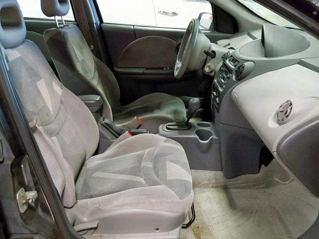 1G8AL52F73Z182140 - 2003 SATURN ION LEVEL BLACK photo 5