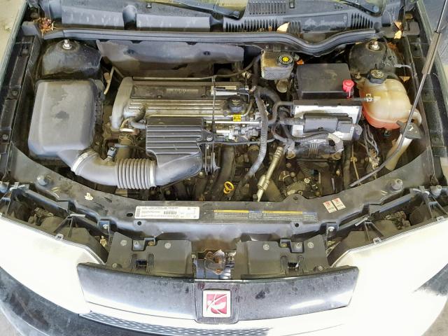 1G8AL52F73Z182140 - 2003 SATURN ION LEVEL BLACK photo 7