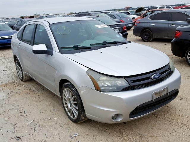 1FAHP3GNXAW208487 - 2010 FORD FOCUS SES SILVER photo 1