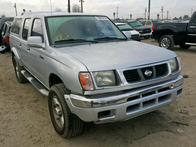 1N6ED27T7YC396196 - 2000 NISSAN FRONTIER C SILVER photo 1