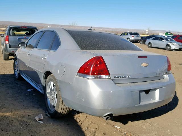 2G1WB5E37E1176052 - 2014 CHEVROLET IMPALA LIM SILVER photo 3