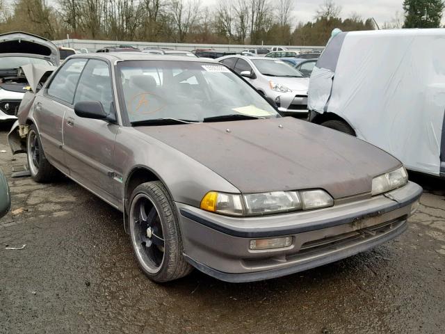 JH4DB1559LS027629 - 1990 ACURA INTEGRA LS GRAY photo 1