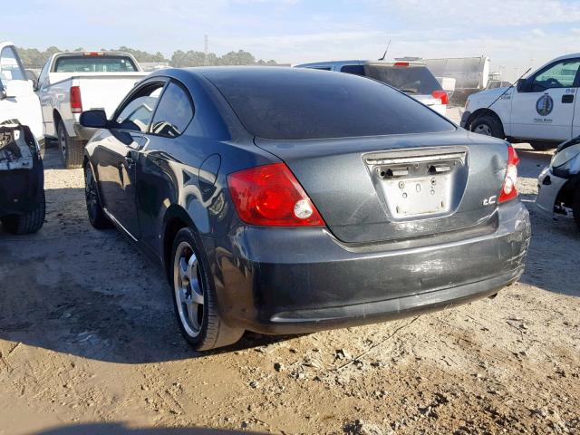 JTKDE177650035038 - 2005 TOYOTA SCION TC შავი ფოტო 3