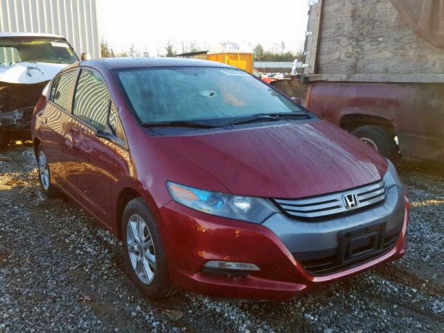 JHMZE2H78AS042782 - 2010 HONDA INSIGHT EX RED photo 1