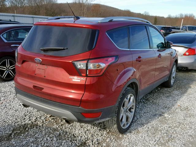 1FMCU0J97HUD95244 - 2017 FORD ESCAPE TIT RED photo 4