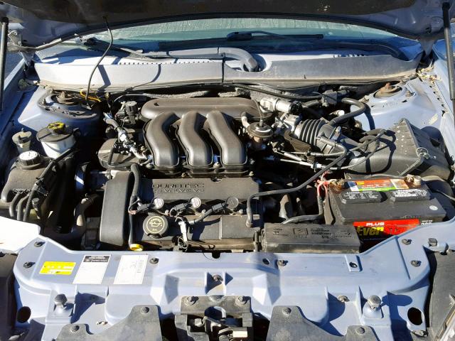 1FAFP55S6YA218145 - 2000 FORD TAURUS SES BLUE photo 7