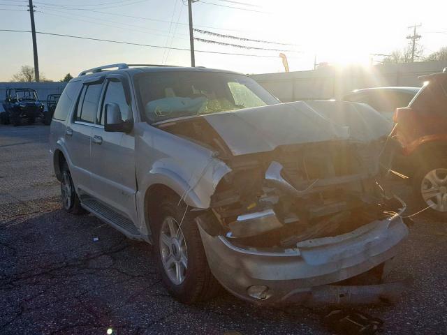 5LMEU88H74ZJ27714 - 2004 LINCOLN AVIATOR 灰色 照片 1