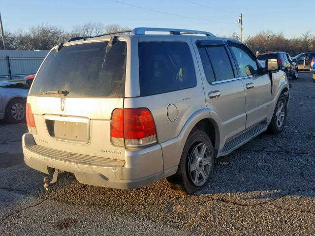 5LMEU88H74ZJ27714 - 2004 LINCOLN AVIATOR 灰色 照片 4