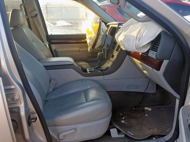 5LMEU88H74ZJ27714 - 2004 LINCOLN AVIATOR 灰色 照片 5