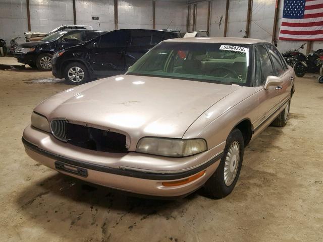 1G4HP52K1WH482851 - 1998 BUICK LESABRE CU TAN photo 2