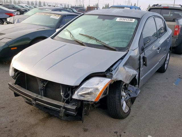 3N1AB6AP8AL618672 - 2010 NISSAN SENTRA 2.0 GRAY photo 2