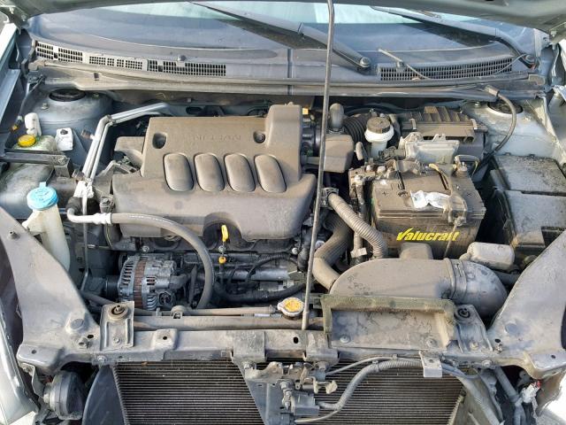 3N1AB6AP8AL618672 - 2010 NISSAN SENTRA 2.0 GRAY photo 7