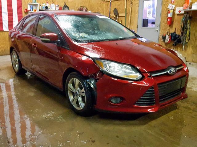 1FADP3F28DL150715 - 2013 FORD FOCUS SE RED photo 1