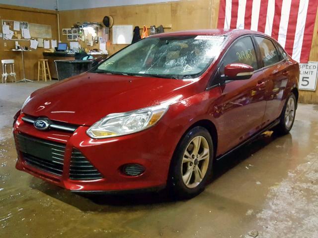 1FADP3F28DL150715 - 2013 FORD FOCUS SE RED photo 2