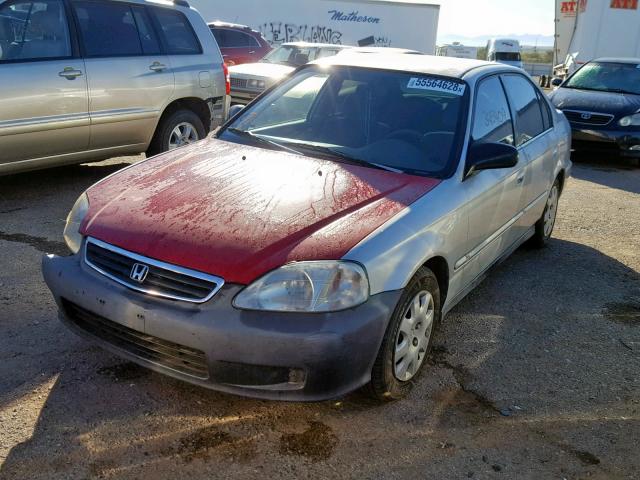 2HGEJ6613XH517550 - 1999 HONDA CIVIC BASE Gümüş foto 2