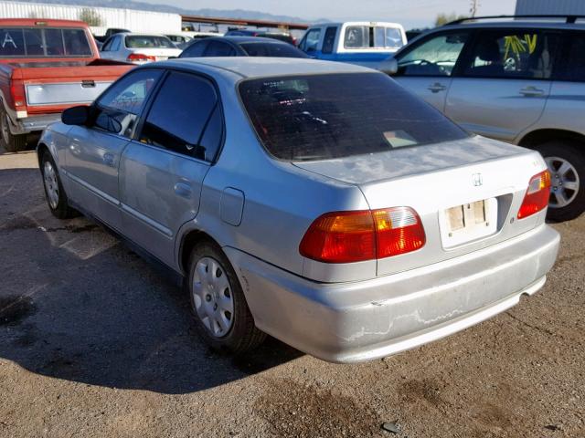 2HGEJ6613XH517550 - 1999 HONDA CIVIC BASE Gümüş foto 3