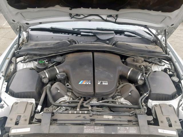 WBSEK935X7CS32120 - 2007 BMW M6 SILVER photo 7