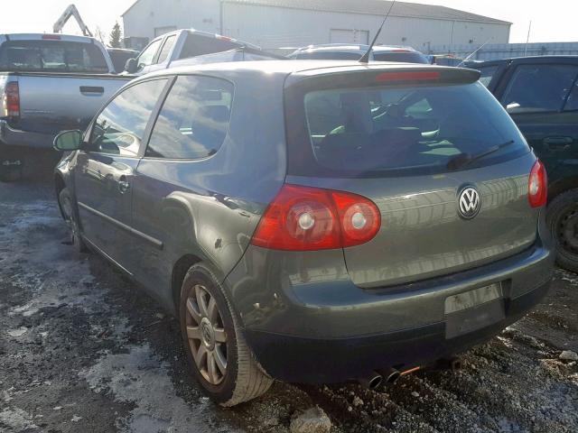 WVWBR71K27W023794 - 2007 VOLKSWAGEN RABBIT GRAY photo 3