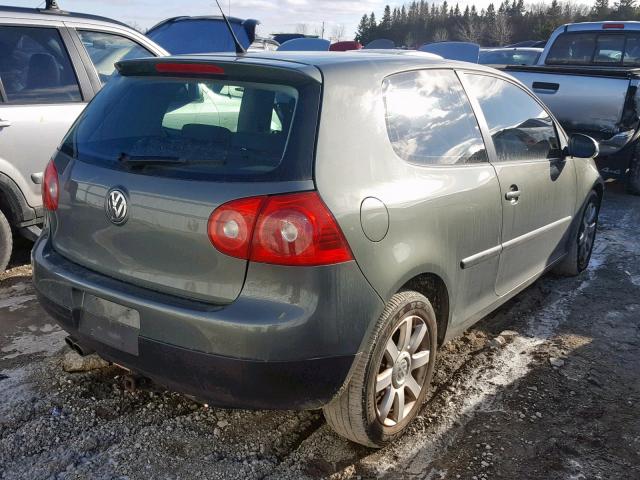 WVWBR71K27W023794 - 2007 VOLKSWAGEN RABBIT GRAY photo 4