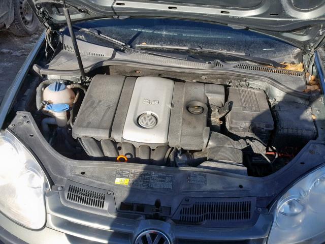 WVWBR71K27W023794 - 2007 VOLKSWAGEN RABBIT GRAY photo 7