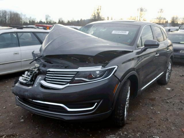 2LMPJ8LR1JBL18004 - 2018 LINCOLN MKX RESERV GRAY photo 2