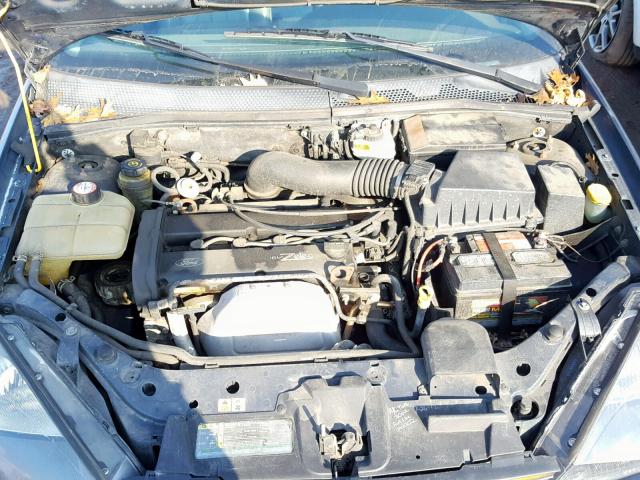 1FAFP38383W135997 - 2003 FORD FOCUS ZTS BLUE photo 7