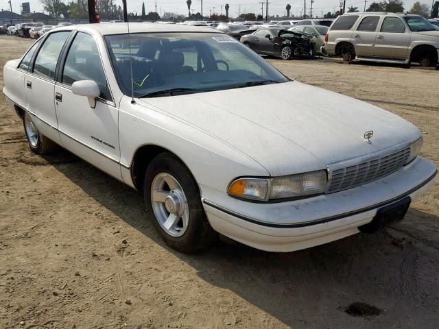 1G1BN53E3MR101638 - 1991 CHEVROLET CAPRICE CL WHITE photo 1