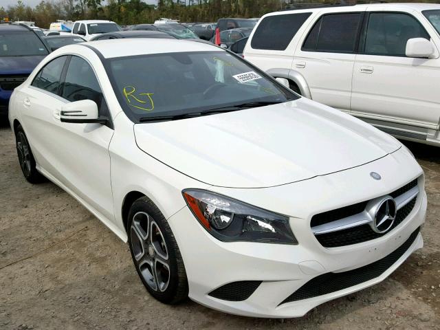 WDDSJ4EB5EN094173 - 2014 MERCEDES-BENZ CLA 250 WHITE photo 1