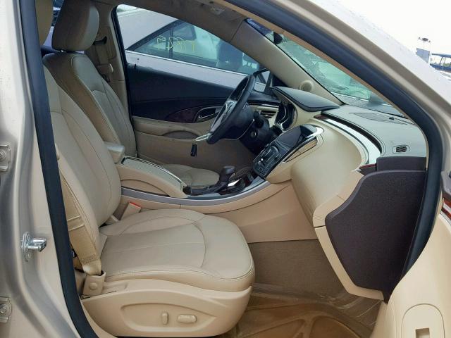 1G4GC5EC8BF397653 - 2011 BUICK LACROSSE C GOLD photo 5