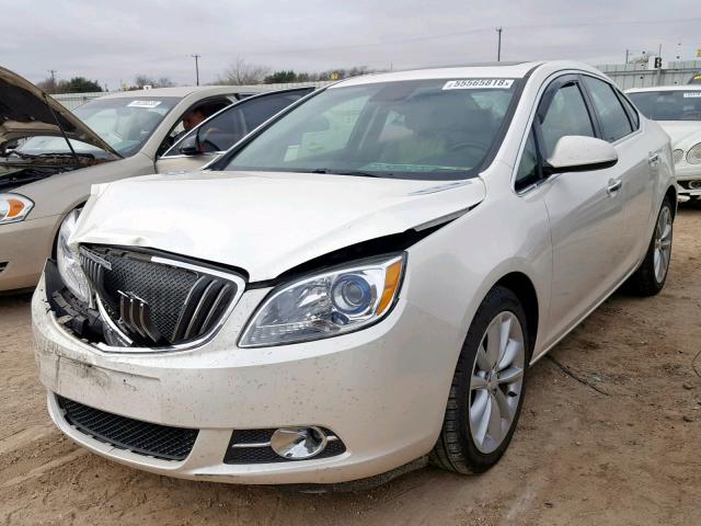 1G4PR5SK9C4226126 - 2012 BUICK VERANO CON WHITE photo 2