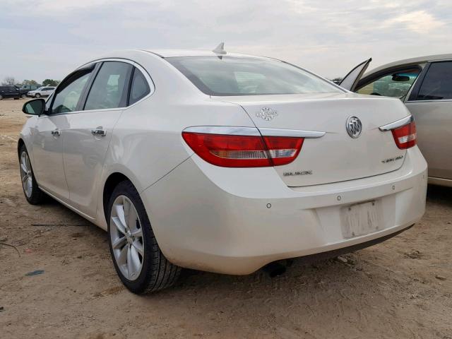 1G4PR5SK9C4226126 - 2012 BUICK VERANO CON WHITE photo 3