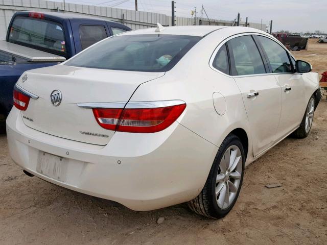 1G4PR5SK9C4226126 - 2012 BUICK VERANO CON WHITE photo 4