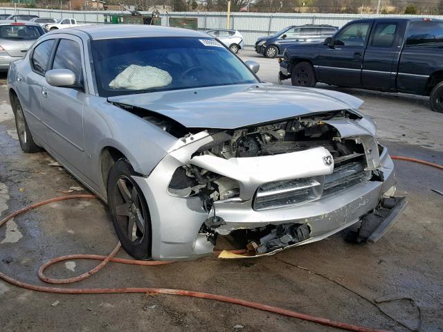 2B3CA3CVXAH181111 - 2010 DODGE CHARGER SX SILVER photo 1