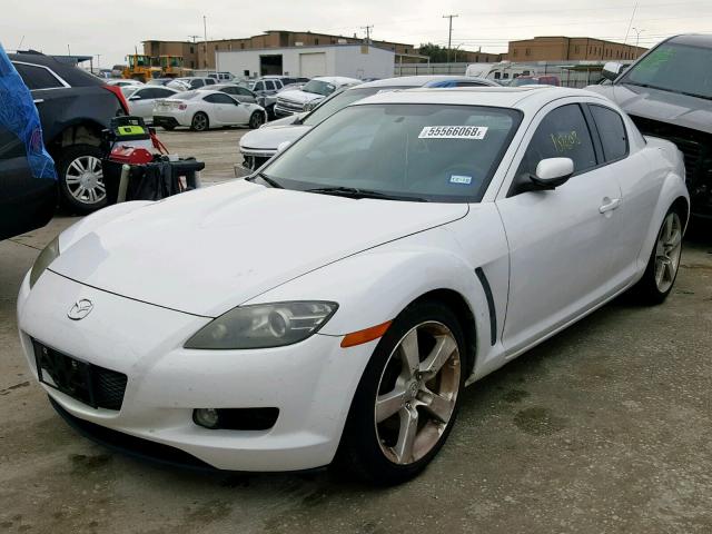 JM1FE173370212189 - 2007 MAZDA RX8 WHITE photo 2