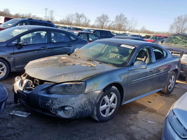 2G2WP522X51241291 - 2005 PONTIAC GRAND PRIX GRAY photo 2