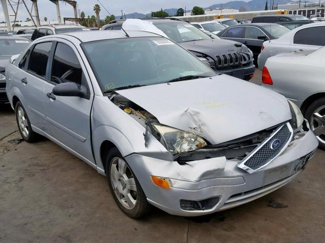 1FAFP34N57W353537 - 2007 FORD FOCUS ZX4 SILVER photo 1