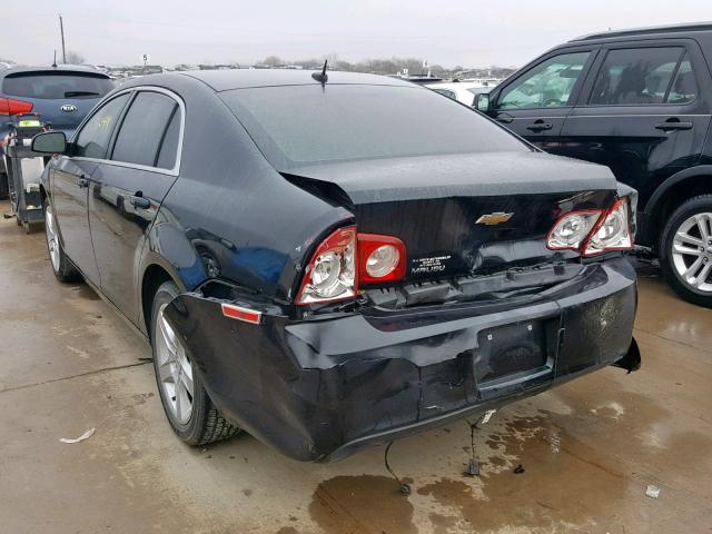 1G1ZB5E19BF247946 - 2011 CHEVROLET MALIBU LS BLACK photo 3