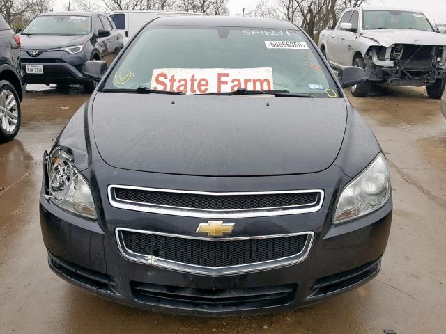 1G1ZB5E19BF247946 - 2011 CHEVROLET MALIBU LS BLACK photo 9
