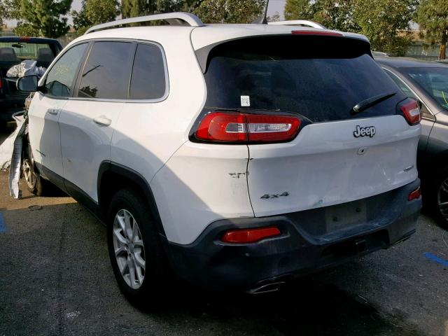 1C4PJMCS0GW133333 - 2016 JEEP CHEROKEE L WHITE photo 3