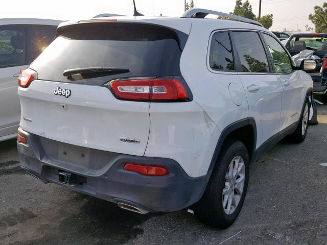 1C4PJMCS0GW133333 - 2016 JEEP CHEROKEE L WHITE photo 4