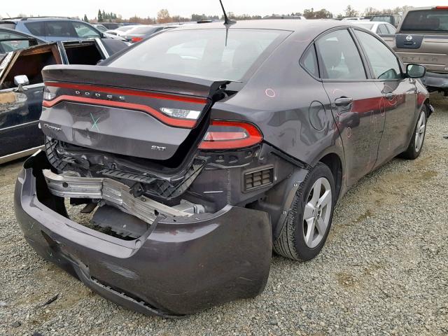 1C3CDFBB0FD104920 - 2015 DODGE DART SXT CHARCOAL photo 4