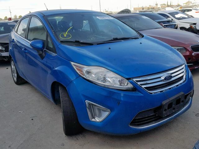 3FADP4CJ3CM123761 - 2012 FORD FIESTA SEL BLUE photo 1