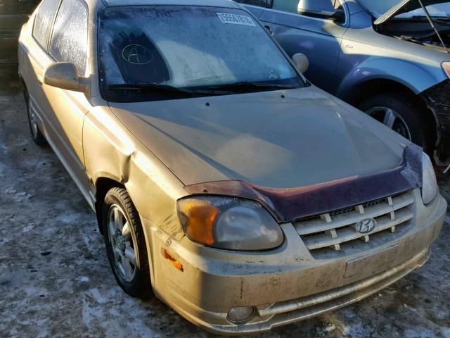 KMHCG35C94U294151 - 2004 HYUNDAI ACCENT GL GOLD photo 1