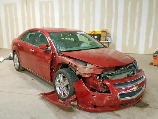 1G1ZC5E01CF255707 - 2012 CHEVROLET MALIBU 1LT RED photo 1