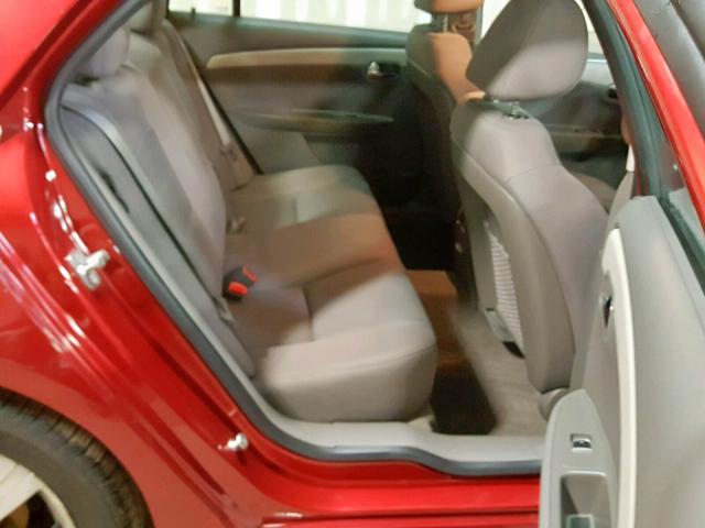 1G1ZC5E01CF255707 - 2012 CHEVROLET MALIBU 1LT RED photo 6