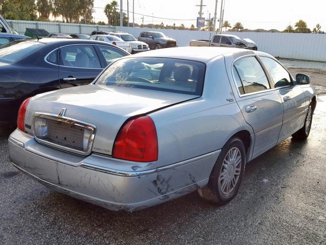 1LNHM82W27Y618516 - 2007 LINCOLN TOWN CAR S SILVER photo 4